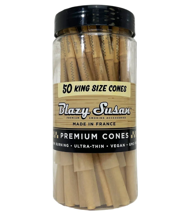 Photograph of product: King Size Unbleached Cones 50pk