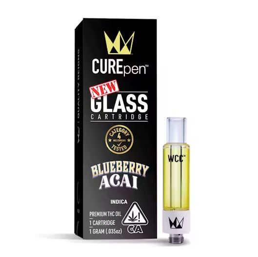 Photograph of product: CUREPEN - BLUEBERRY ACAI 1G - WEST COAST CURE