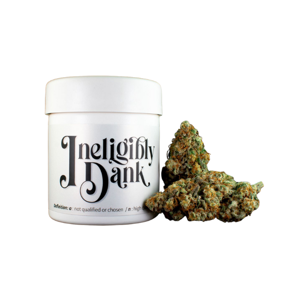 Photograph of product: Ineligibly Dank Grape OG - 3.5g