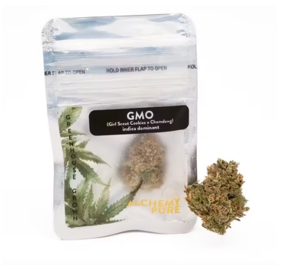 Photograph of product: Alchemy Pure | GMO | .7g | Dime Bag