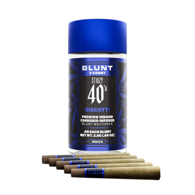 Photograph of product: 40's Infused Pink Acai Blunt 2g (4-Pack | 0.5g Each)