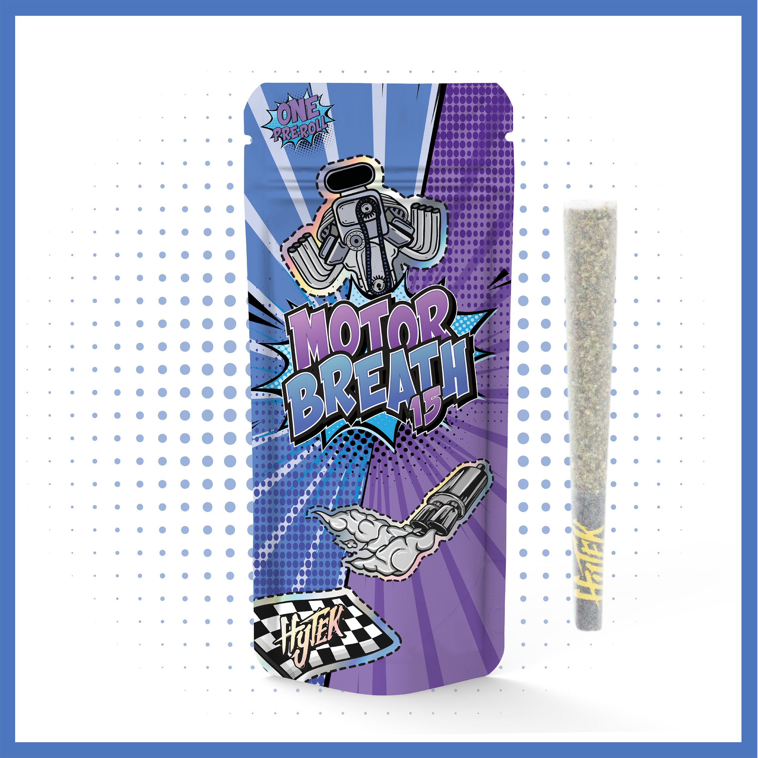 Photograph of product: HYTEK | MOTORBREATH 15 | 1g PREROLL