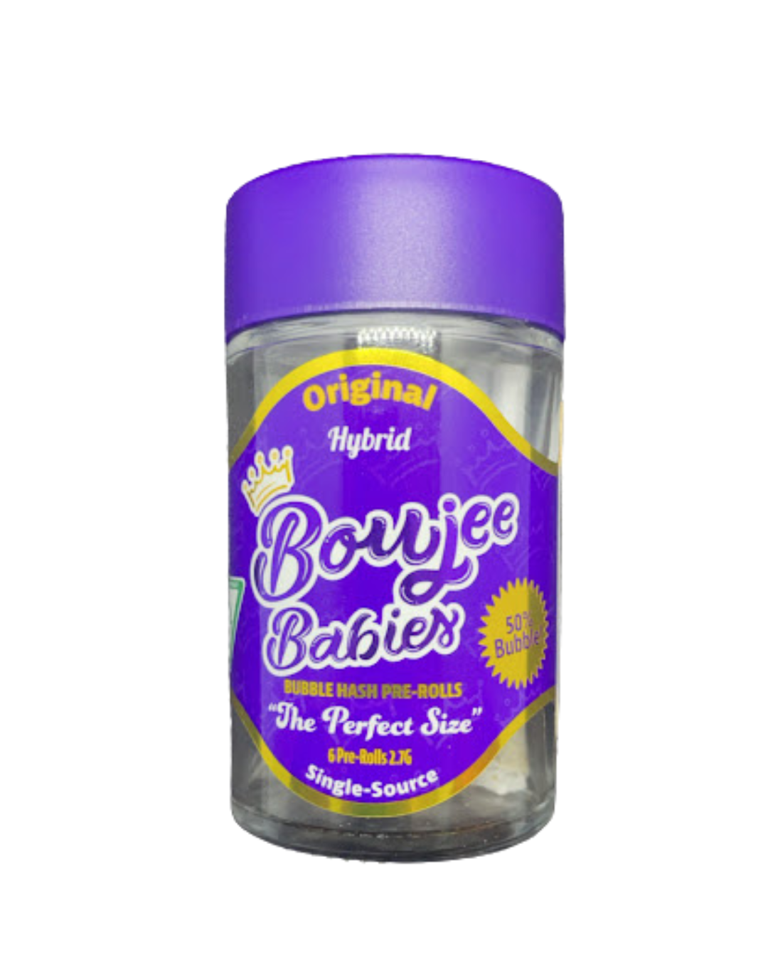 Photograph of product: Boujee Babies | Original | Bubble au chocolat Infused | 6 x