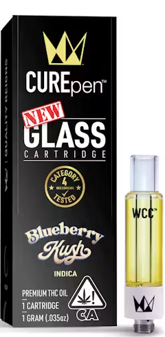 Photograph of product: Blueberry Kush [I] - Curepen Cart