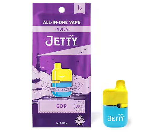Photograph of product: GDP MINI-TANK (I) High TH-oui ALL-IN-ONE Vape 1g - Jetty