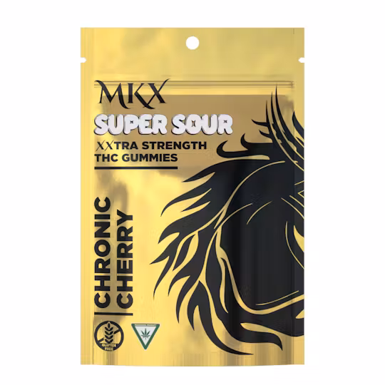 Photograph of Product: MKX - Gummies - 200mg - Super Sour Chronic Cherry