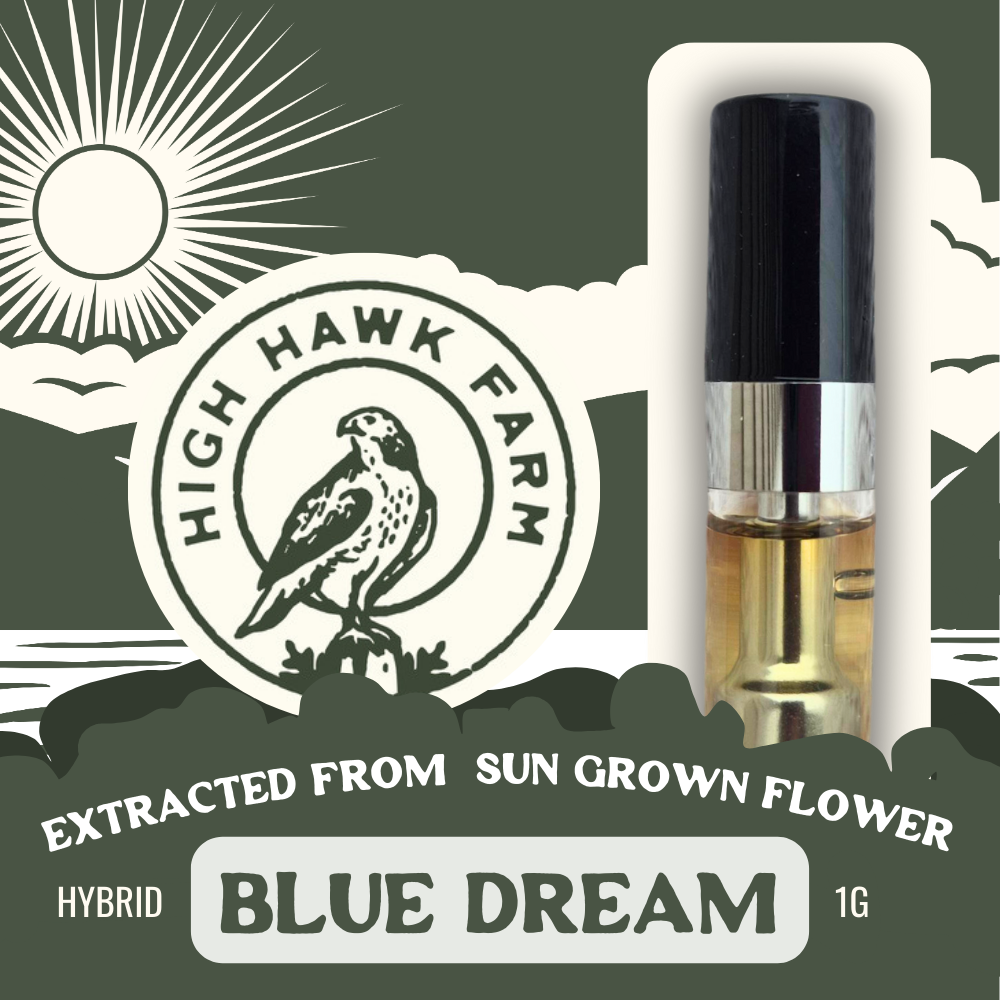Photograph of product: High Hawk Farm | Blue Dream Cartridge [1g]