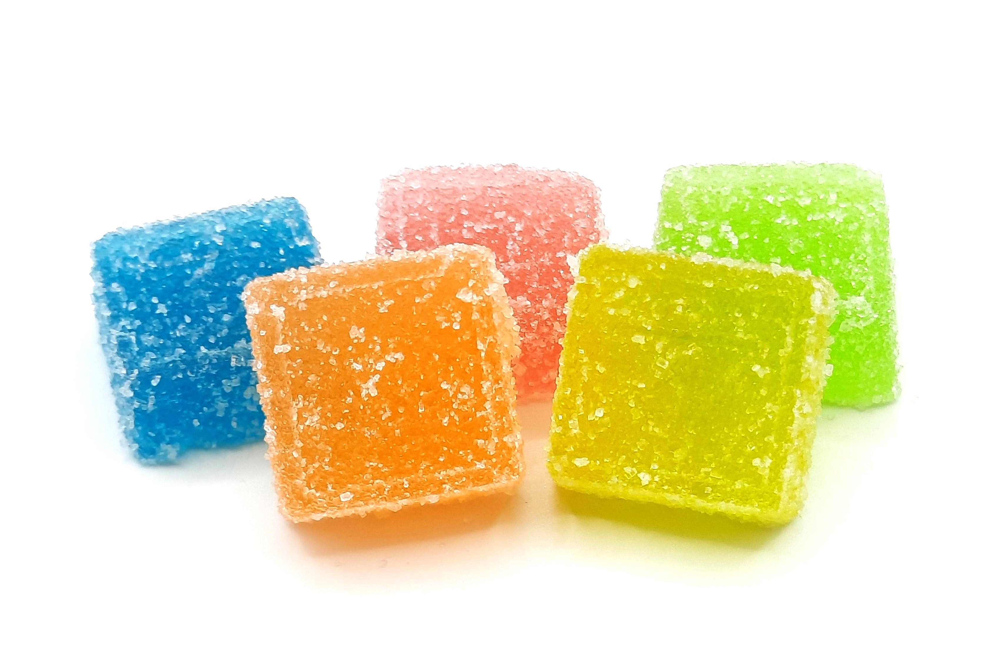 Photograph of product: Gummies | Sour Variety | 5pk | 50mg