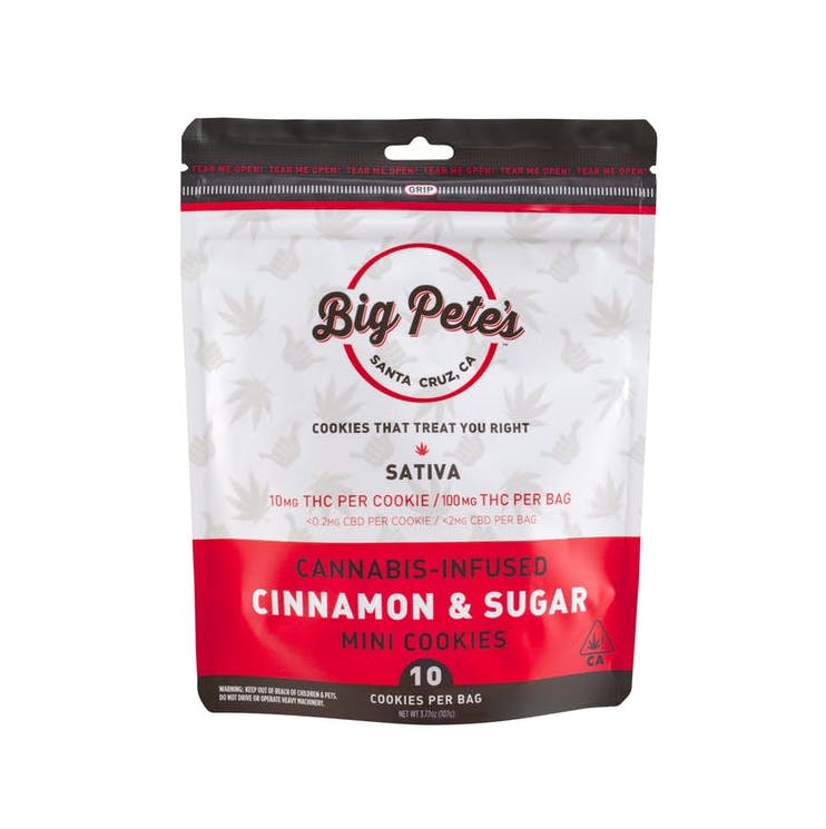 Photograph of product: CINNAMON & SUGAR Oui'd 10-PACK COOKIES