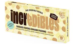 Photograph of product: Incredibles | 100mg Milk Chocolate | Banana Pudding