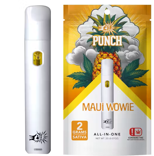 Photograph of product: Maui Wowie (S) Distillate ALL-IN-ONE 2g - Punch