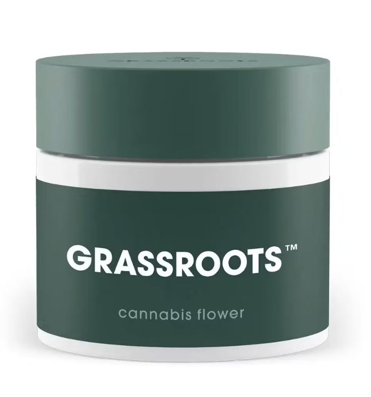 Photograph of product: Foreign Kush Mints | 3.5g Flower | Grassroots