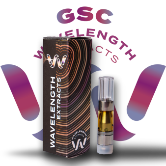Photograph of product: WAVELENGTH EXTRACTS 1G GSC CARTRIDGE