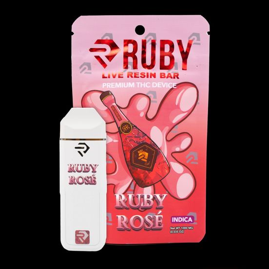 Photograph of product: Ruby - Ruby Rosé Live Resin AIO - 