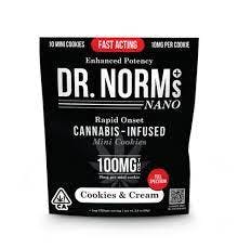 Photograph of product: Cookies & Cream Mini Cookies | 10pk 100mg