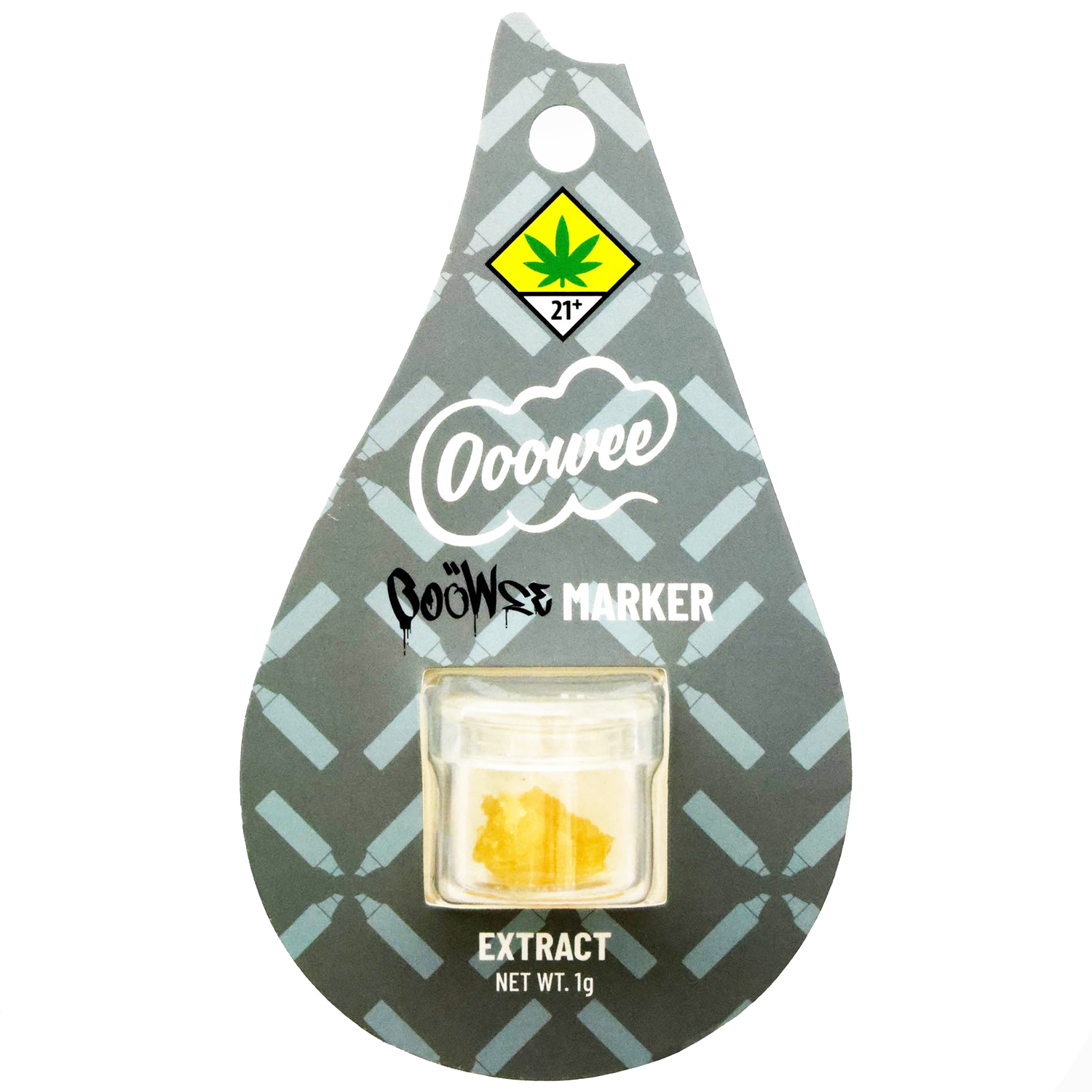 Photograph of product: Ooowee: Ooowee Marker (I) Hydrocarbon Concentrate