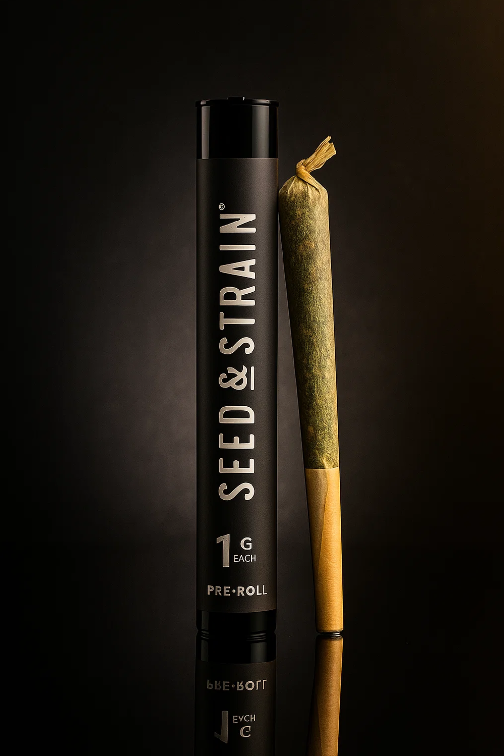 Photograph of product: Seed & Strain | Grape Pebbles | Preroll | 1g | 23.5% TAC