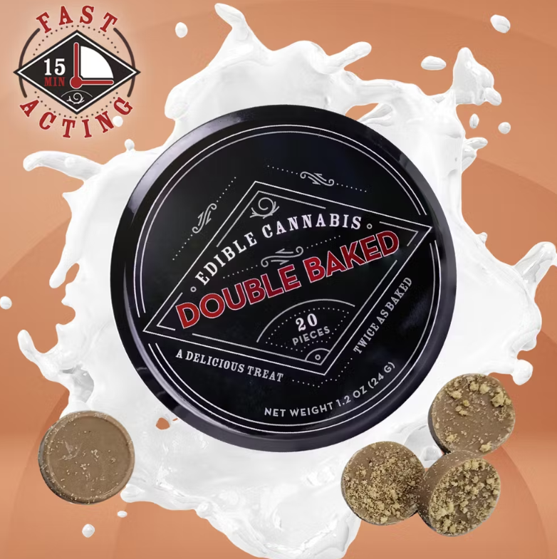 Photograph of product: Chocolate Bite | Fast Acting | RSO Coffee Milk Chocolate | 5mg 20pk