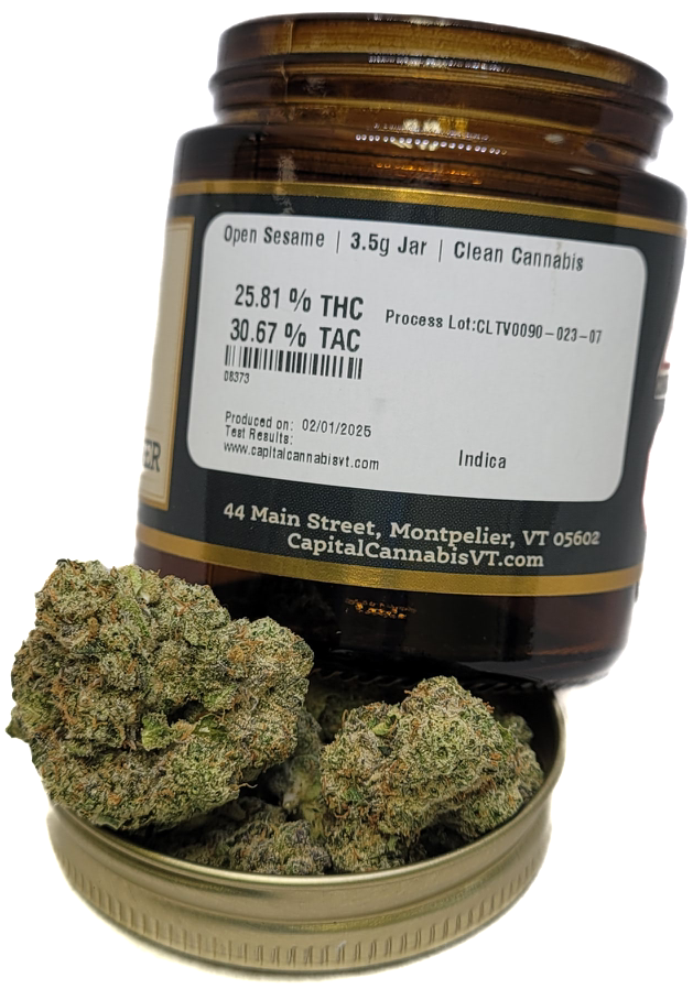 Photograph of product: Open Sesame Jar | Clean Oui'd - 3.5g