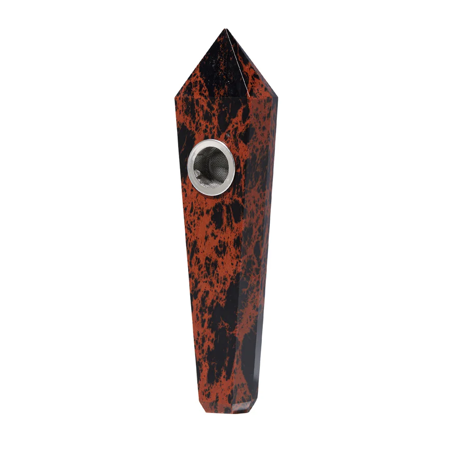 Photograph of product: Gemstone Pipes - Red Obsidian