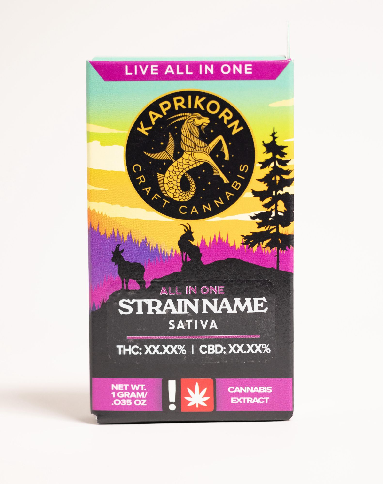 Photograph of product: Kaprikorn | Mac 1 Live Resin AiO