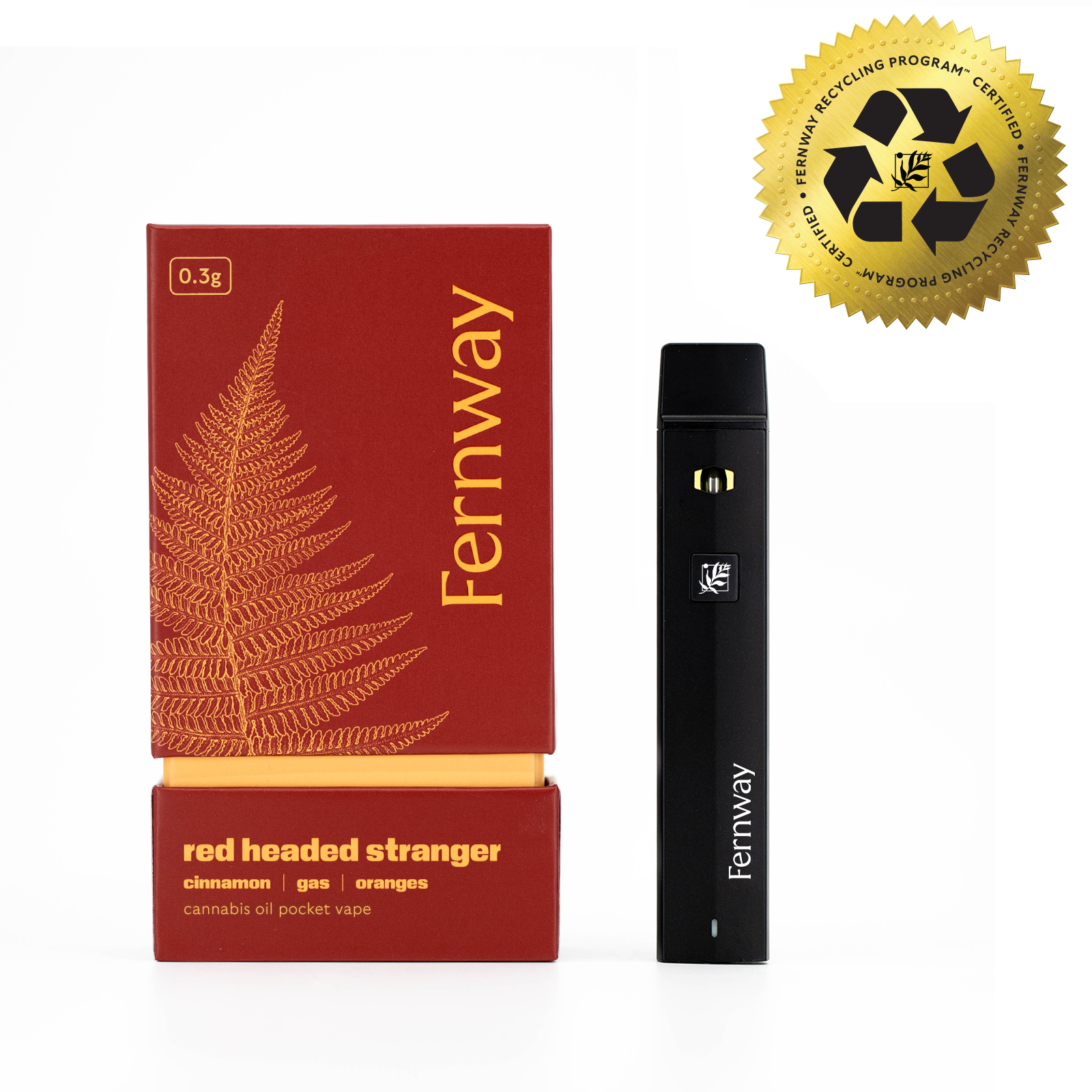 Photograph of product: Fernway - Red Headed Stranger - Traveler - (S)