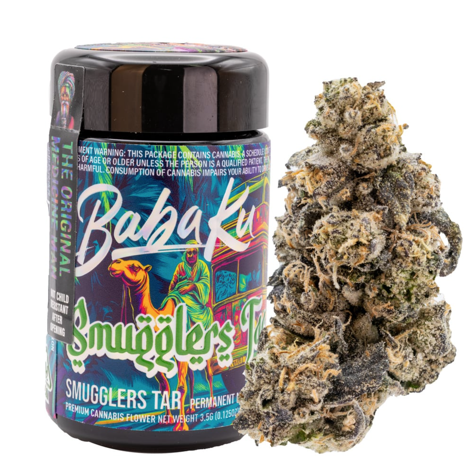 Photograph of product: Babaku - Yellow Diamonds - Indoor - 3.5g