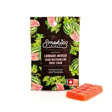 Photograph of product: Smokiez | Sour Watermelon Hybrid | Scored 1pk 100mg