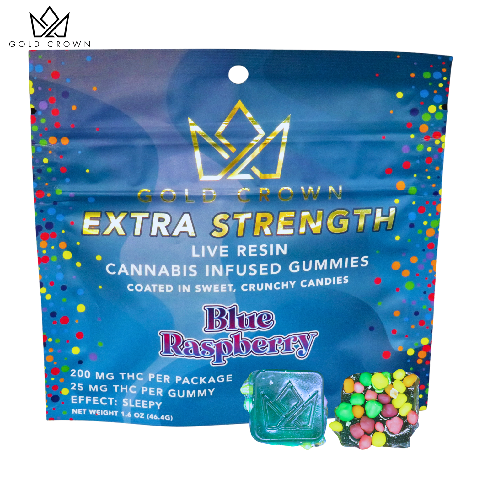 Photograph of product: Blue Raspberry Nerd Gummies