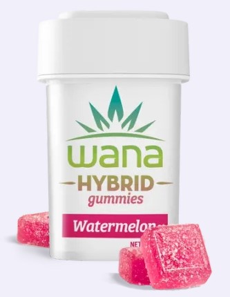 Photograph of product: [REC] Wana | Watermelon | 10pk/100mg Soft Chews