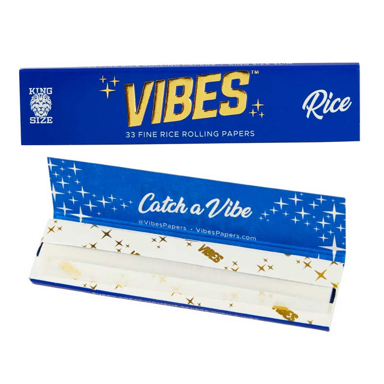 Photograph of product: VIBES - FINE ROLLING PAPERS 1 1/4 RICE