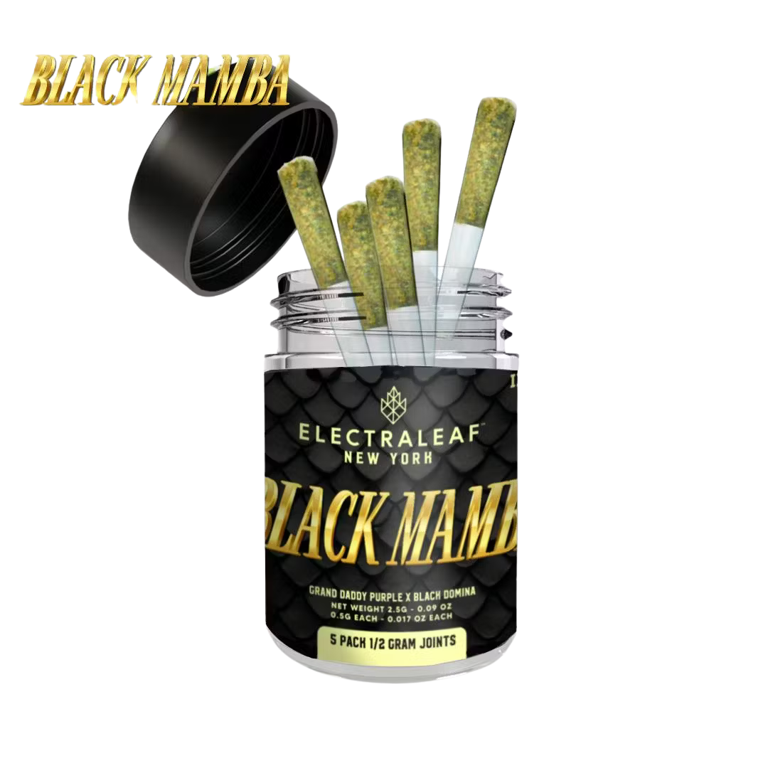 Photograph of Product: Black Mamba | Preroll 5pk