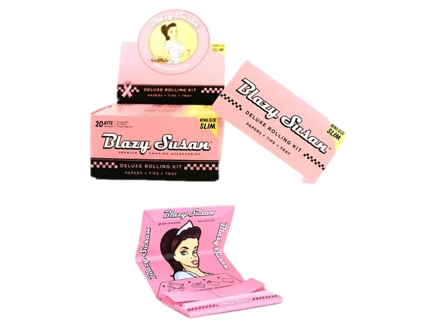 Photograph of product: Blazy Susan King Slim Deluxe Rolling kit Pink
