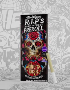 Photograph of product: King's Kush | Rosin Infused PreRoll