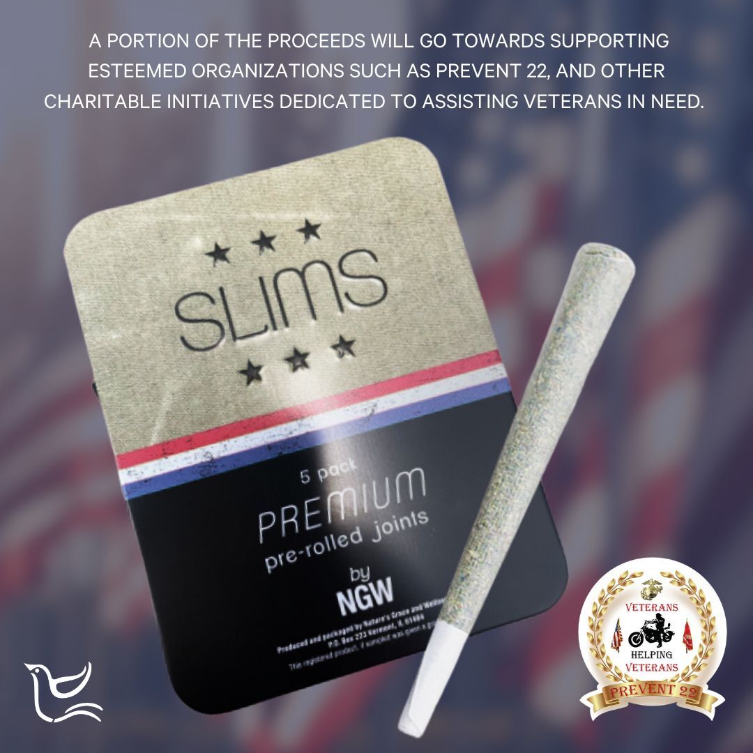Photograph of product: Honey Bun | 0.5g | 5pk Pre-Rolls | Slims