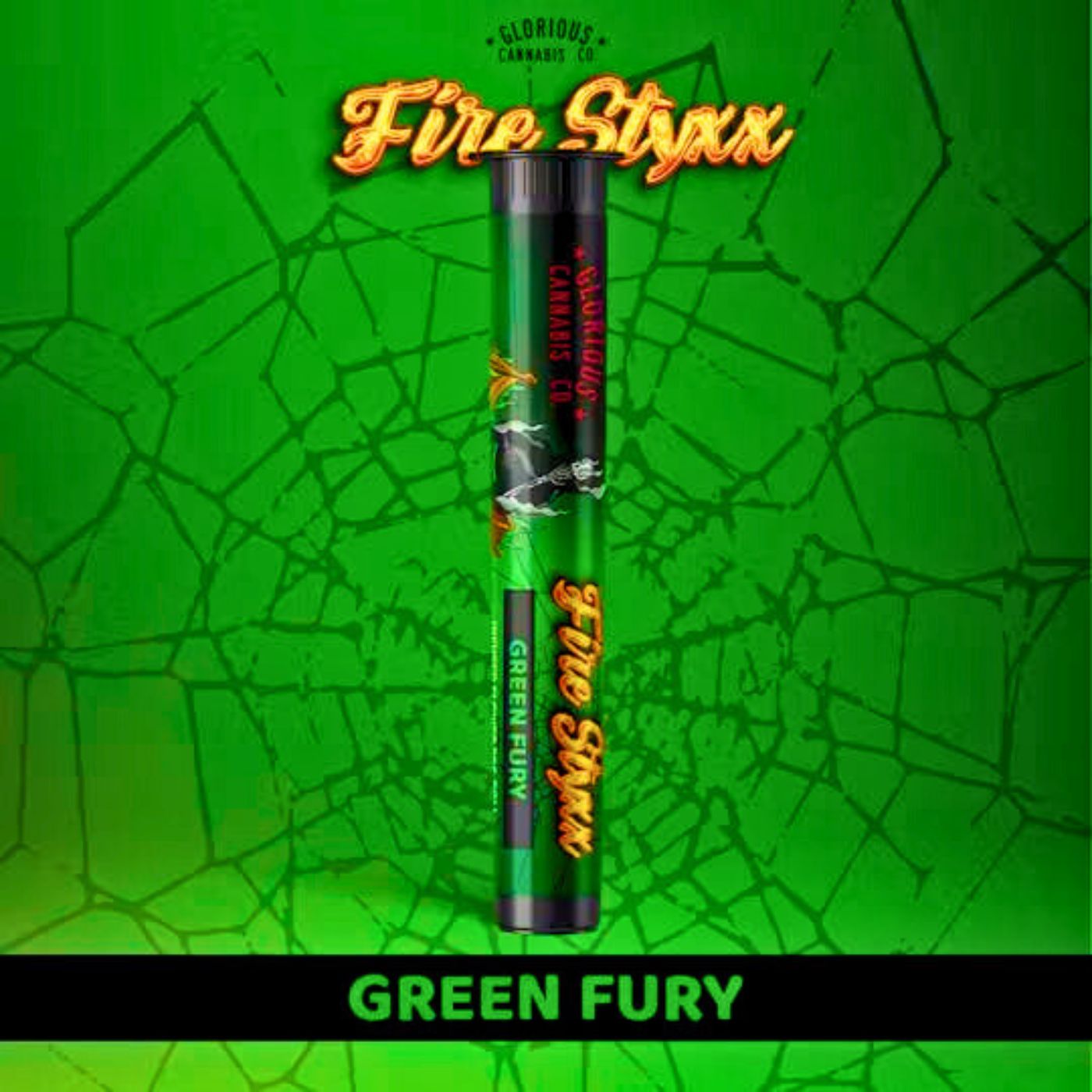 Photograph of product: Fire Styxx - Green Fury Infused PR