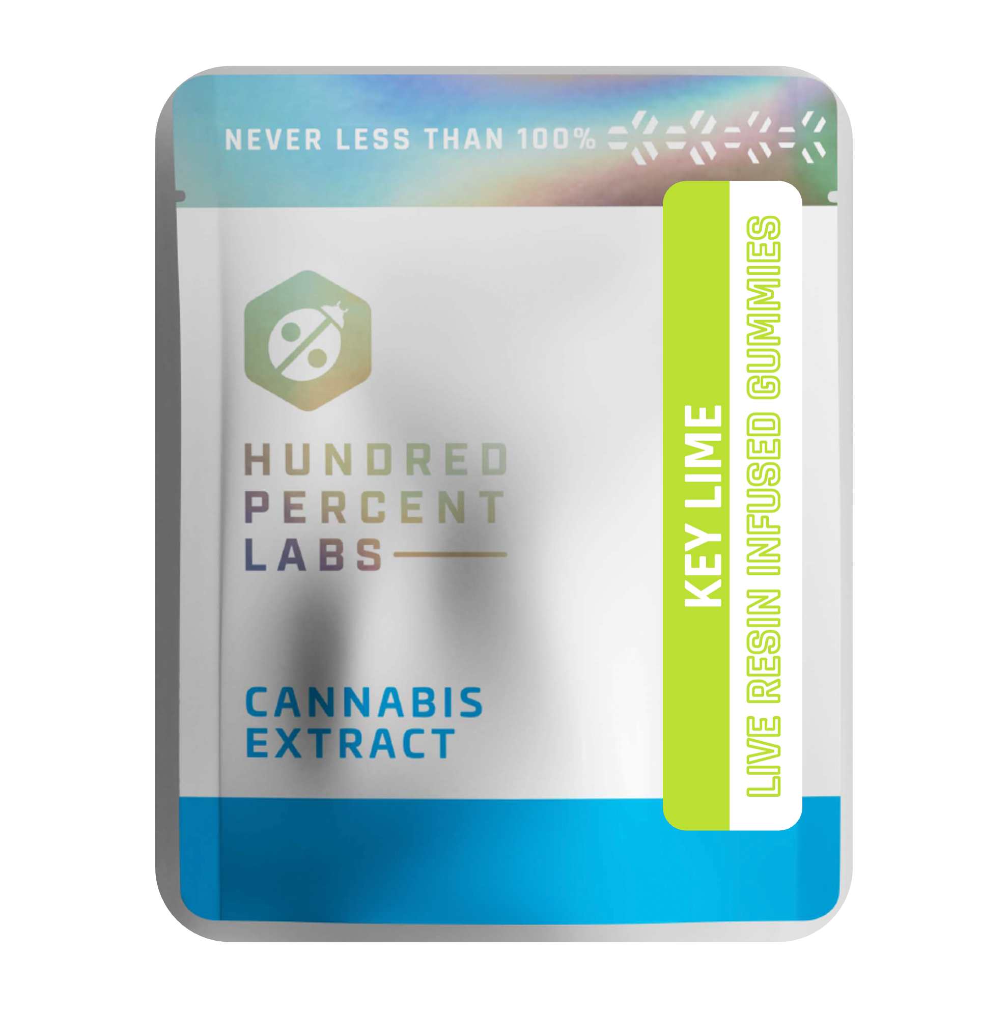 Photograph of product: Key Lime Pie - Live Resin Gummies 6pk 60mg