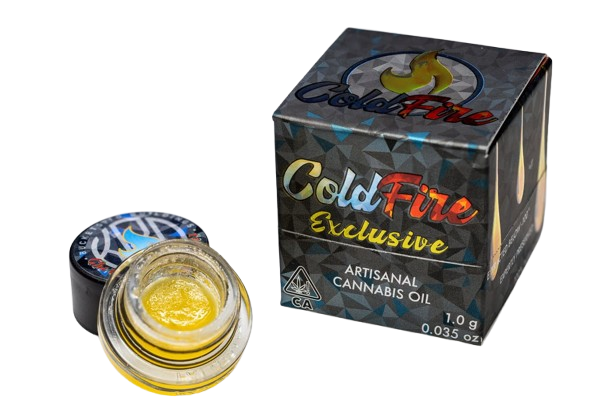 Photograph of product: ColdFire Extracts | Trainwreck 13 Badder | 1g
