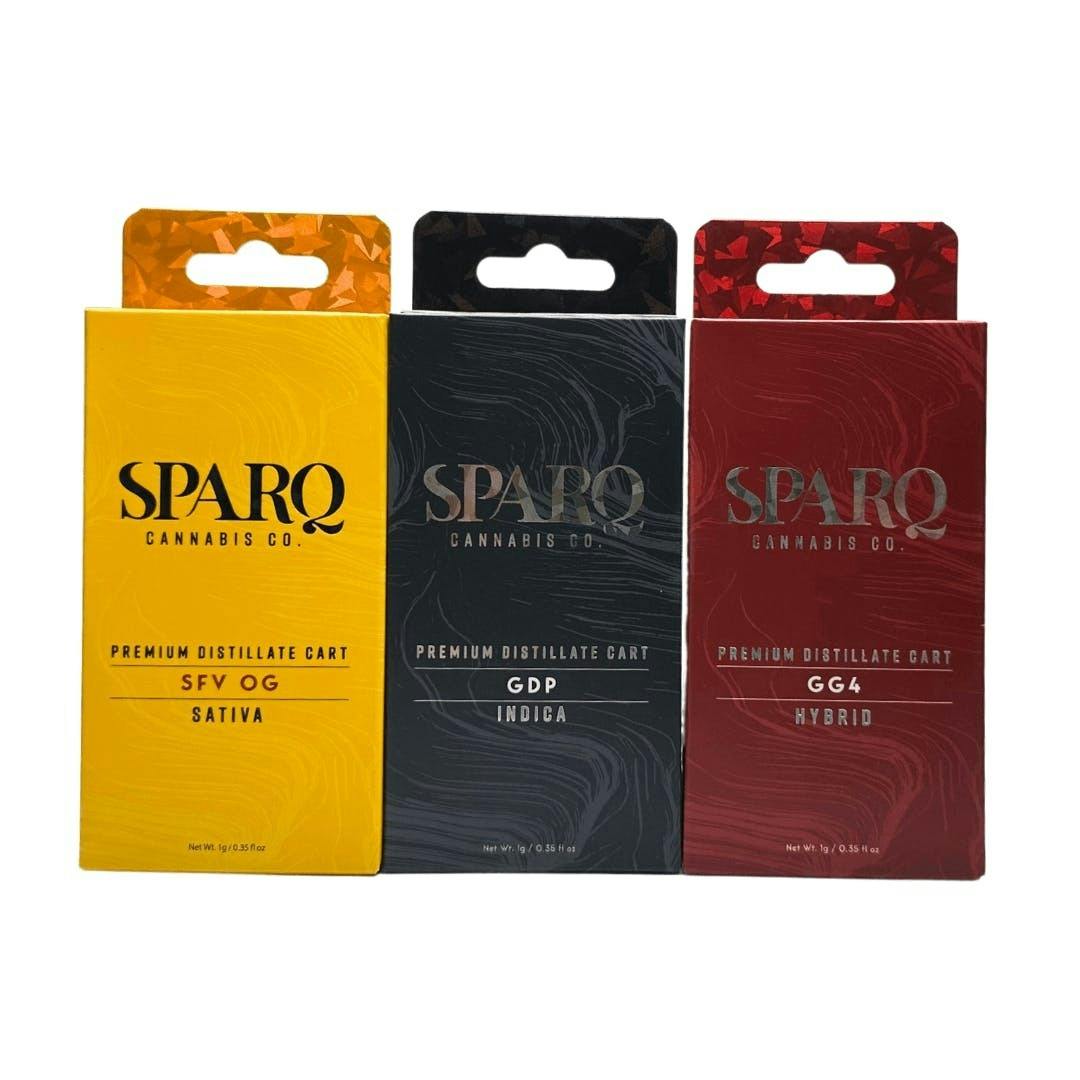 Photograph of product: Sparq I GG4 (H) 1g Vape