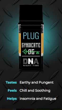 Photograph of product: 1G Pod DNA Syndicate OG - Syndicate OG