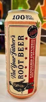 Photograph of product: NotYourFathers - Root Beer 100mg