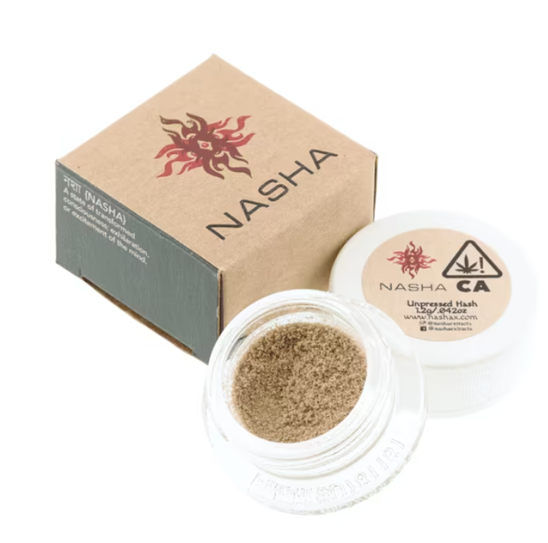 Photograph of product: Mendo Punch (H) Green UNPRESSED au chocolat Powder 1.2g - Nasha