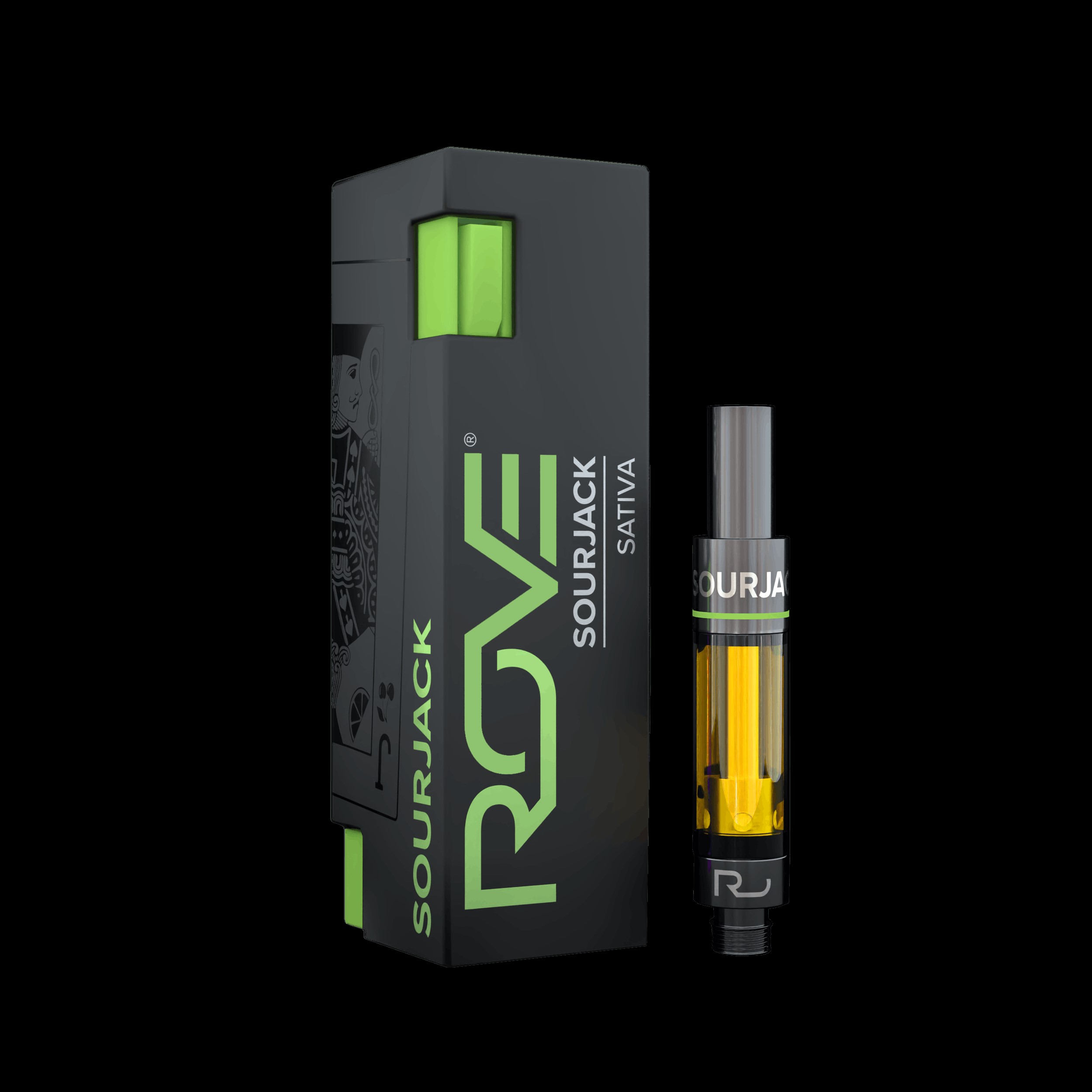 Photograph of product: Rove | 1g | Sour Jack | Cartridge
