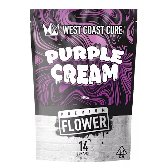 Photograph of product: WCC Purple Cream Flower (I) 14g