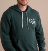 Photograph of product: Green Small Hoodie