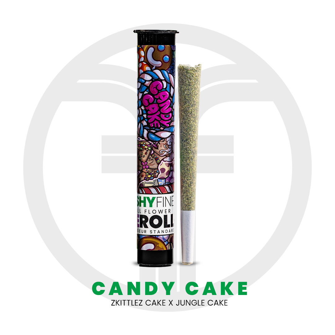 Photograph of product: Freshy Fine - 1g Preroll - Candy Cake