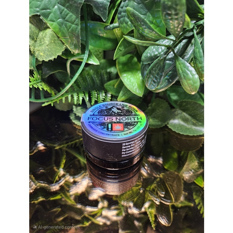 Photograph of product: Wedding Pie - 1g Live ROSIN Badder - Focus North