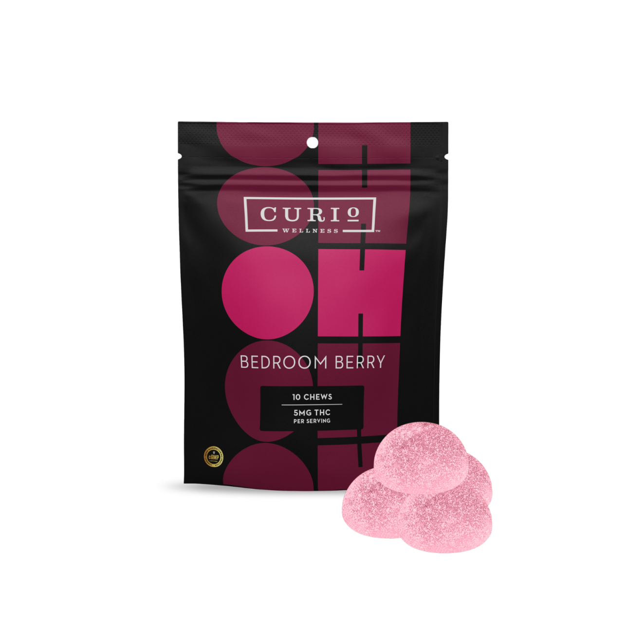 Photograph of product: Sex Bedroom Berry Gummies 20pk 5mg | 100mg