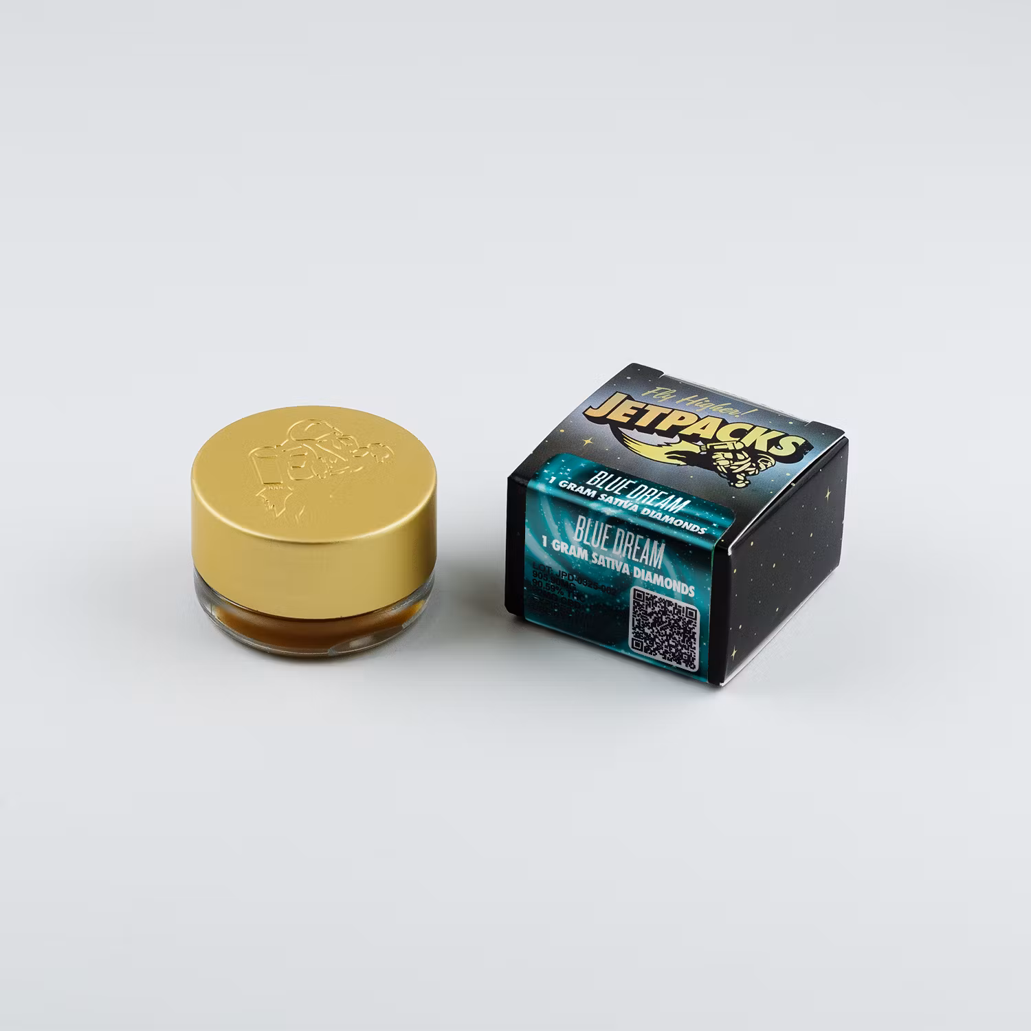 Photograph of product: Jetpacks Blue Dream Oui'd Diamonds