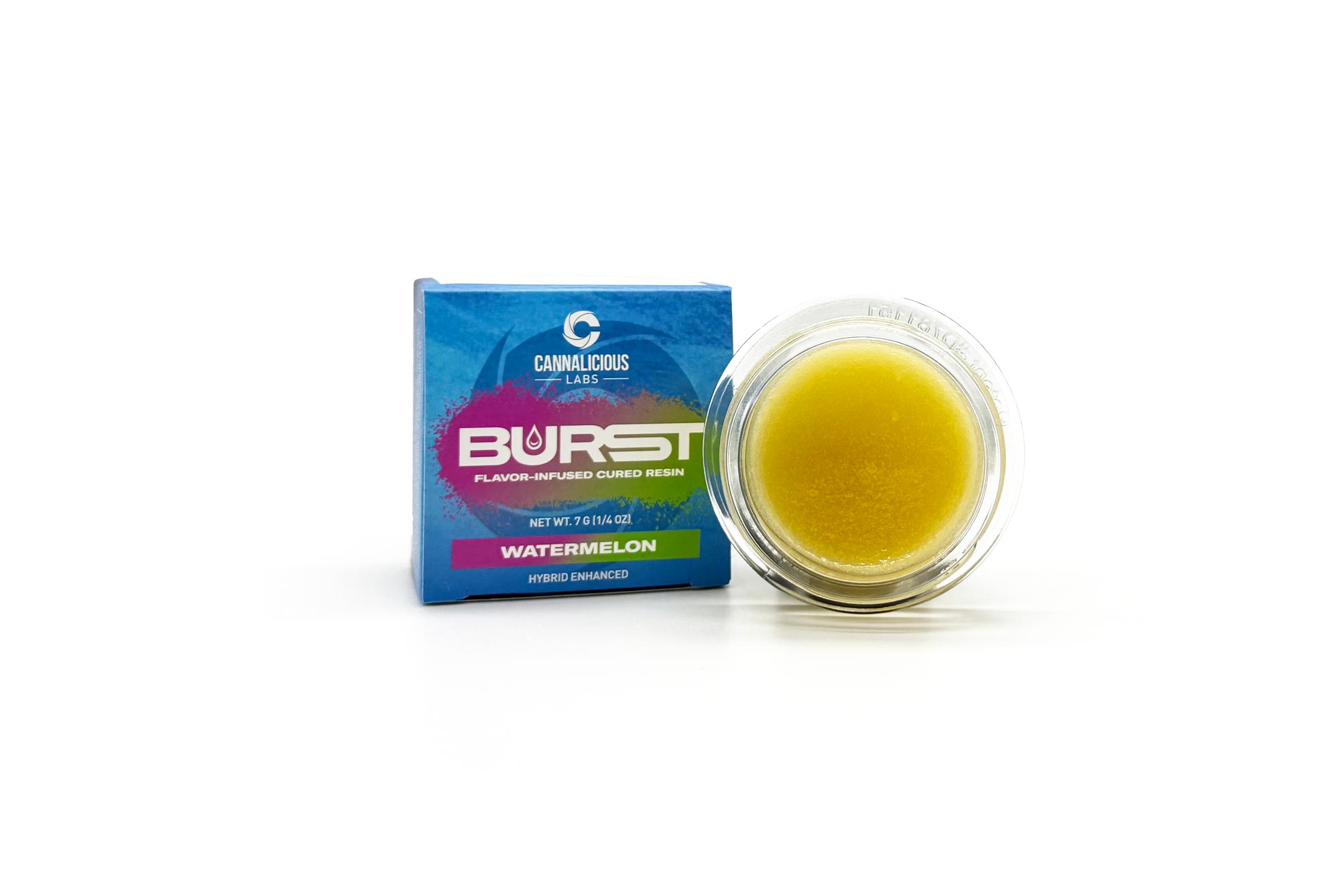 Photograph of product: Watermelon Flavor Burst Cured Resin